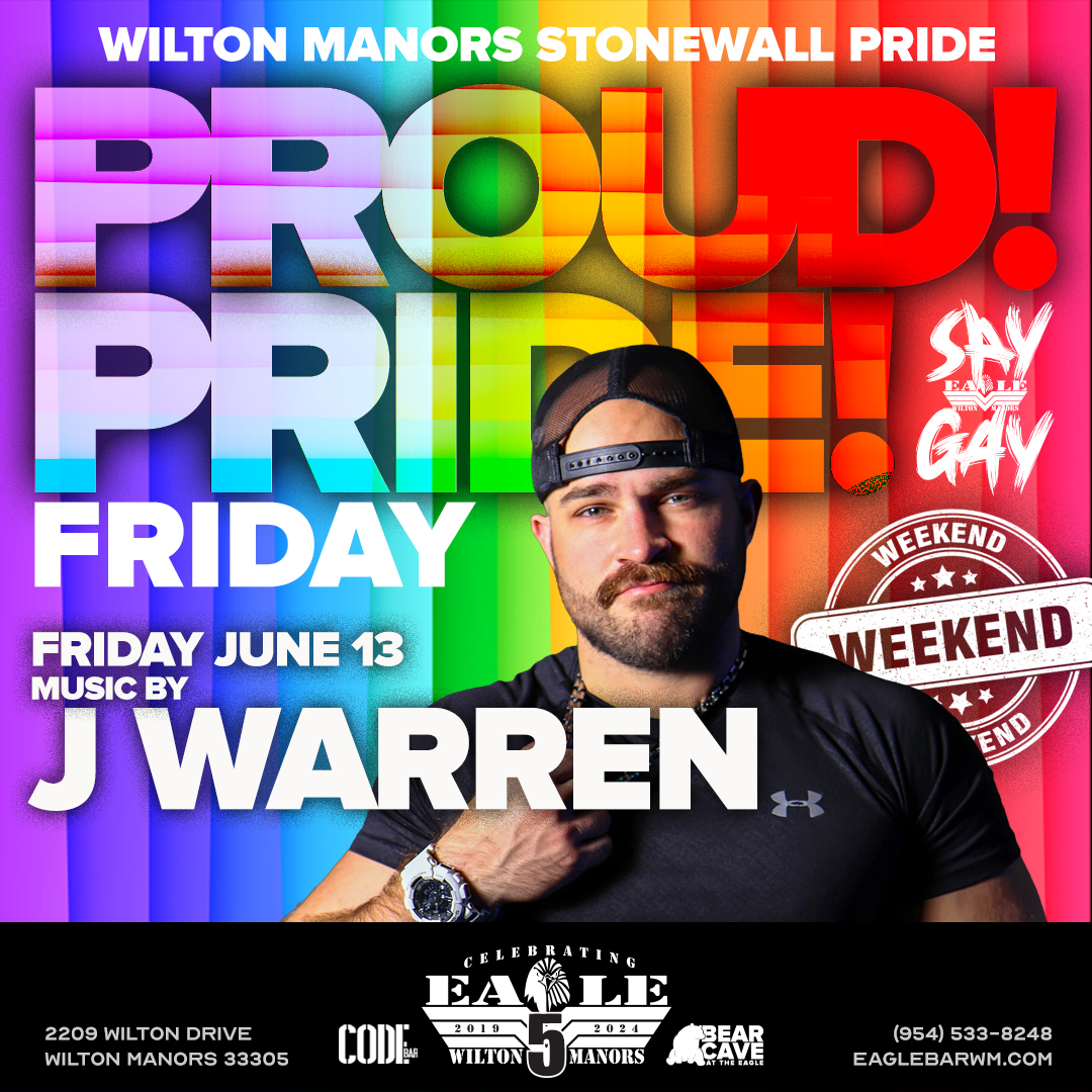 06 13 2025 square PRIDE WEEKEND FRIDAY